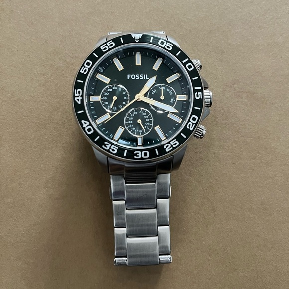 FOSSIL Bannon Multifunction Stainless Steel Watch BQ2492 - Picture 2 of 2